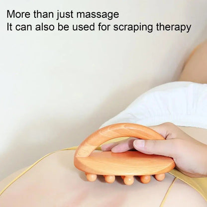 Massage Therapy Wooden Massage Brush Therapy Tool for Geisha
