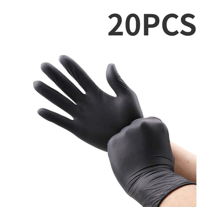Medical supplies & Equipment Black Nitrile Gloves 20 pieces offer picture