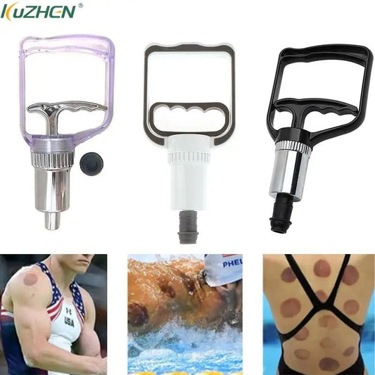 Medical Supplies & Equipment Medical Vacuum Air Gun three type and result after use on the skin shown