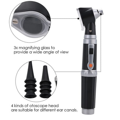Medical Supplies & Equipment Otoscope - Ear Infection Detector with 3X Magnifying Lens and LED Light
