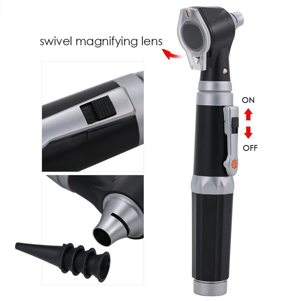 Medical Supplies & Equipment Otoscope - Ear Infection Detector with 3X Magnifying Lens and LED Light