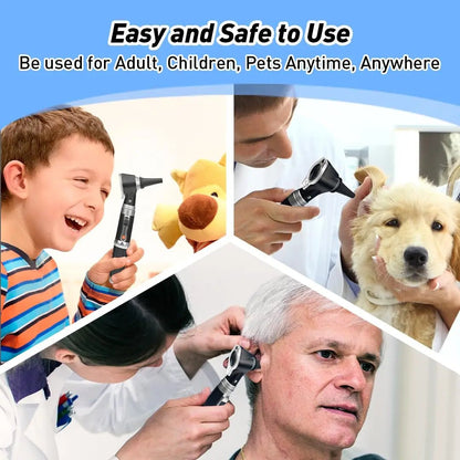 Medical Supplies & Equipment Otoscope - Ear Infection Detector with 3X Magnifying Lens and LED Light