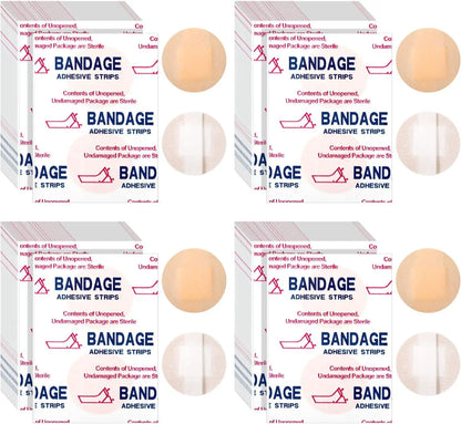 Medical Supplies & Equipment Waterproof Wound Plaster (50 Pieces) shown 4 circle shape diametre 22 mm