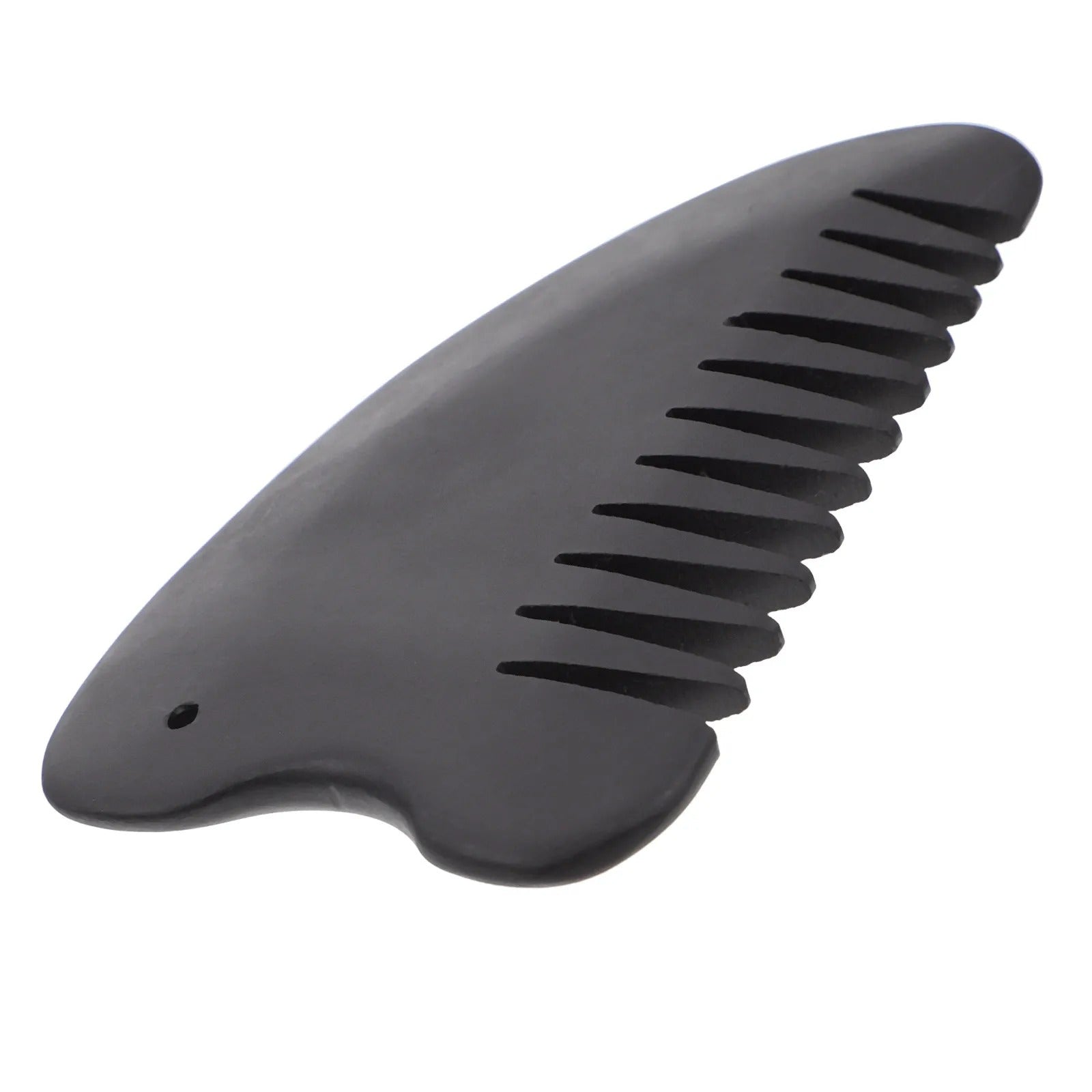 Massage Therapy Natural Jade Stone Comb
