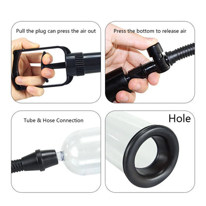 Personal Health Care, Penis pump vacuum for Men, Detailed piece for vacuum pump