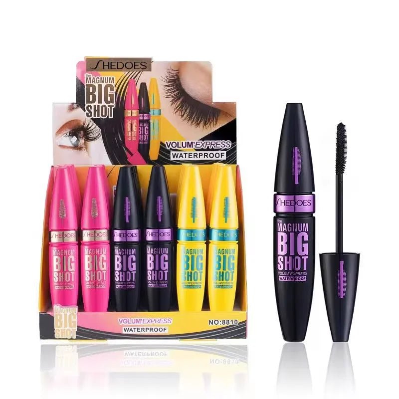 Personal Health Care 4D Black Mascara - Long-Lasting, Volumizing for All Skin Types