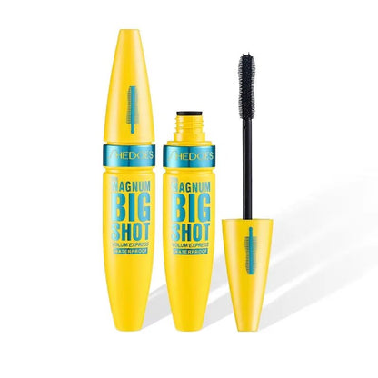 Personal Health Care 4D Black Mascara - Long-Lasting, Volumizing for All Skin Types - Yellow Colour