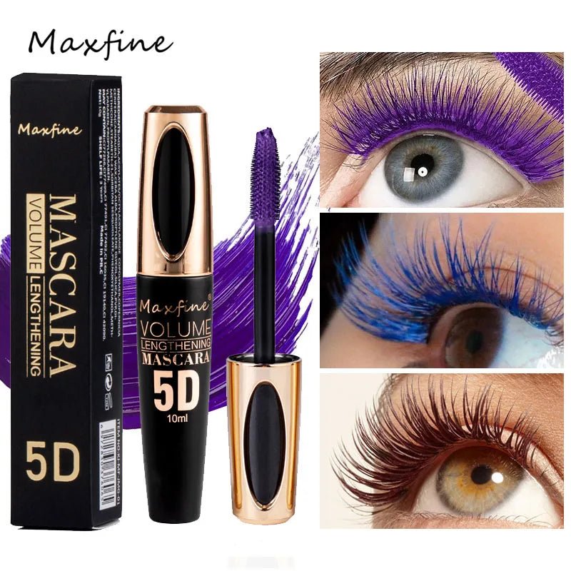 Personal Health Care 5D Silk Mascara with Big Eyes, Strong and Long-Lasting Black Colour and Length, Waterproof