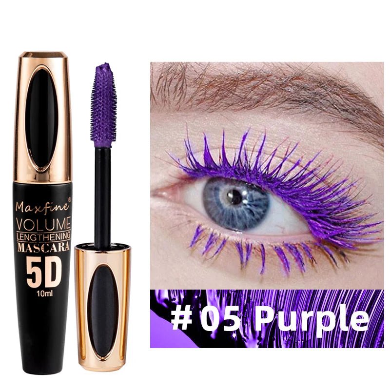 Personal Health Care 5D Silk Mascara with Big Eyes, Strong and Long-Lasting Black Colour and Length, Waterproof