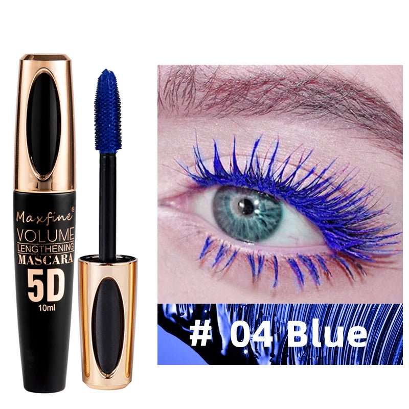 Personal Health Care 5D Silk Mascara with Big Eyes, Strong and Long-Lasting Black Colour and Length, Waterproof
