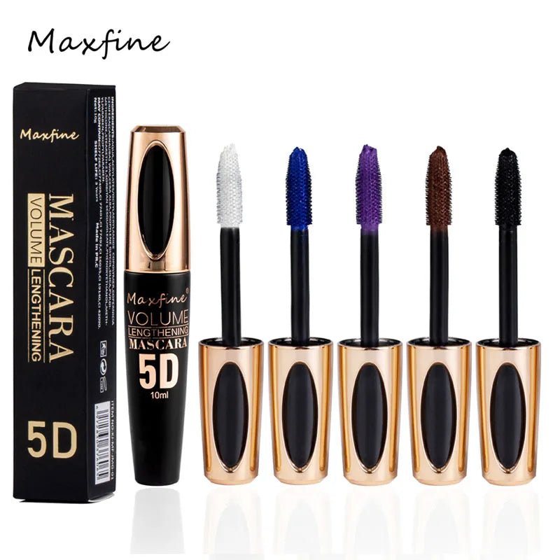 Personal Health Care 5D Silk Mascara with Big Eyes, Strong and Long-Lasting Black Colour and Length, Waterproof