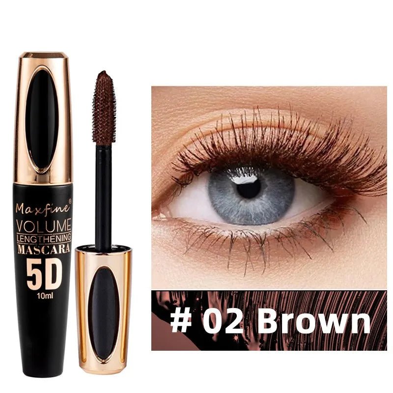 Personal Health Care 5D Silk Mascara with Big Eyes, Strong and Long-Lasting Black Colour and Length, Waterproof