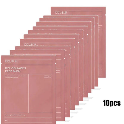 Personal Health Care Bio- Collagen skin Brightening Hydrating Face Mask (10 Pieces)