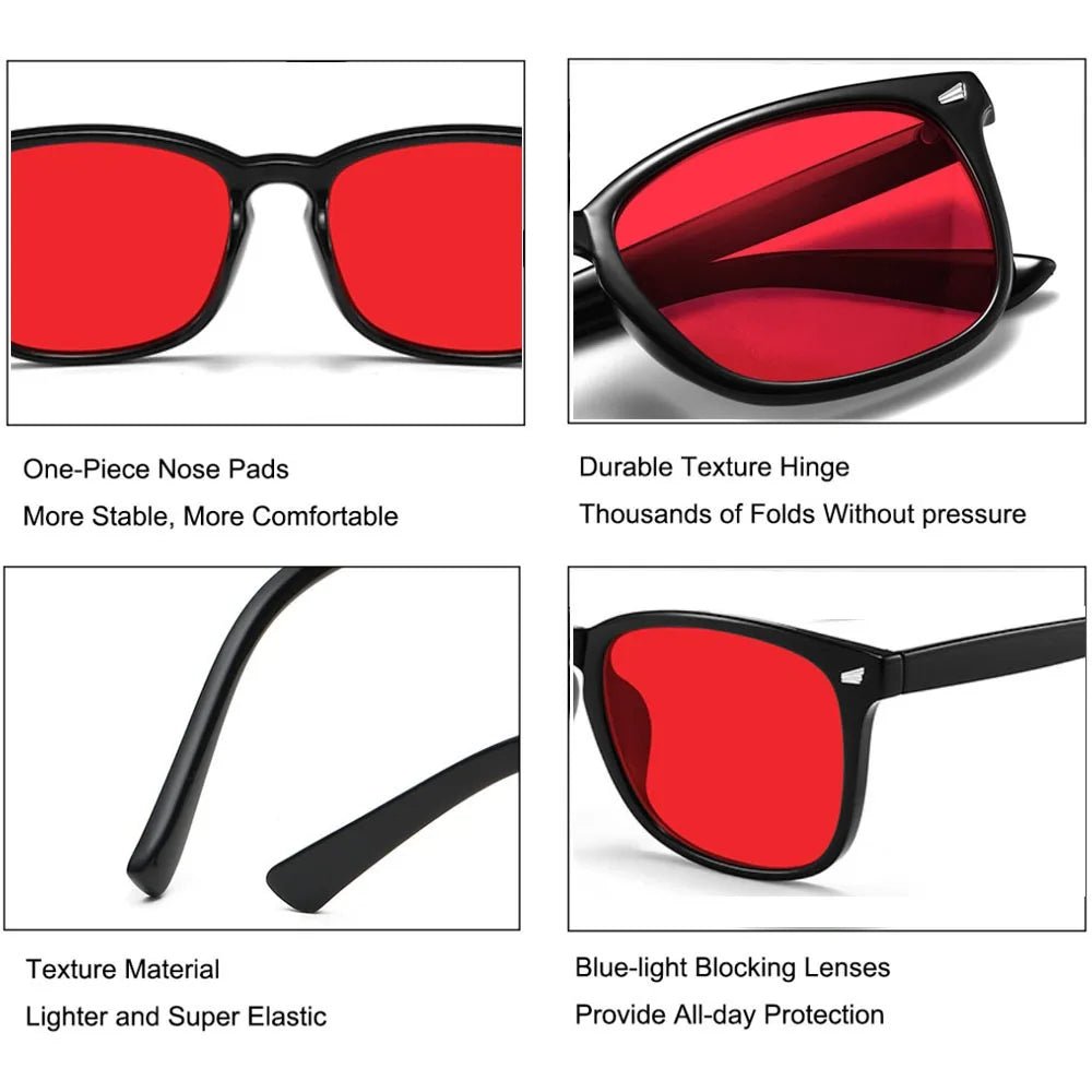 Personal Health Care Blocking Blue Light Glasses - Red Lens - Better Sleep