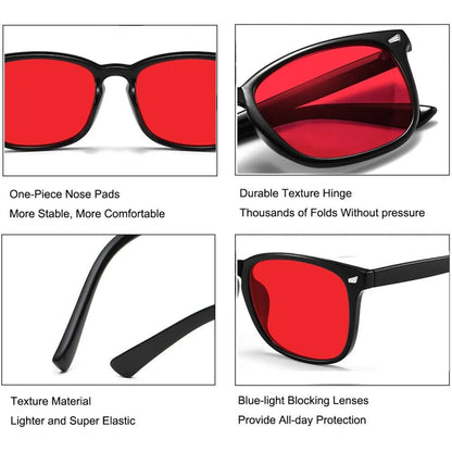 Personal Health Care Blocking Blue Light Glasses - Red Lens - Better Sleep