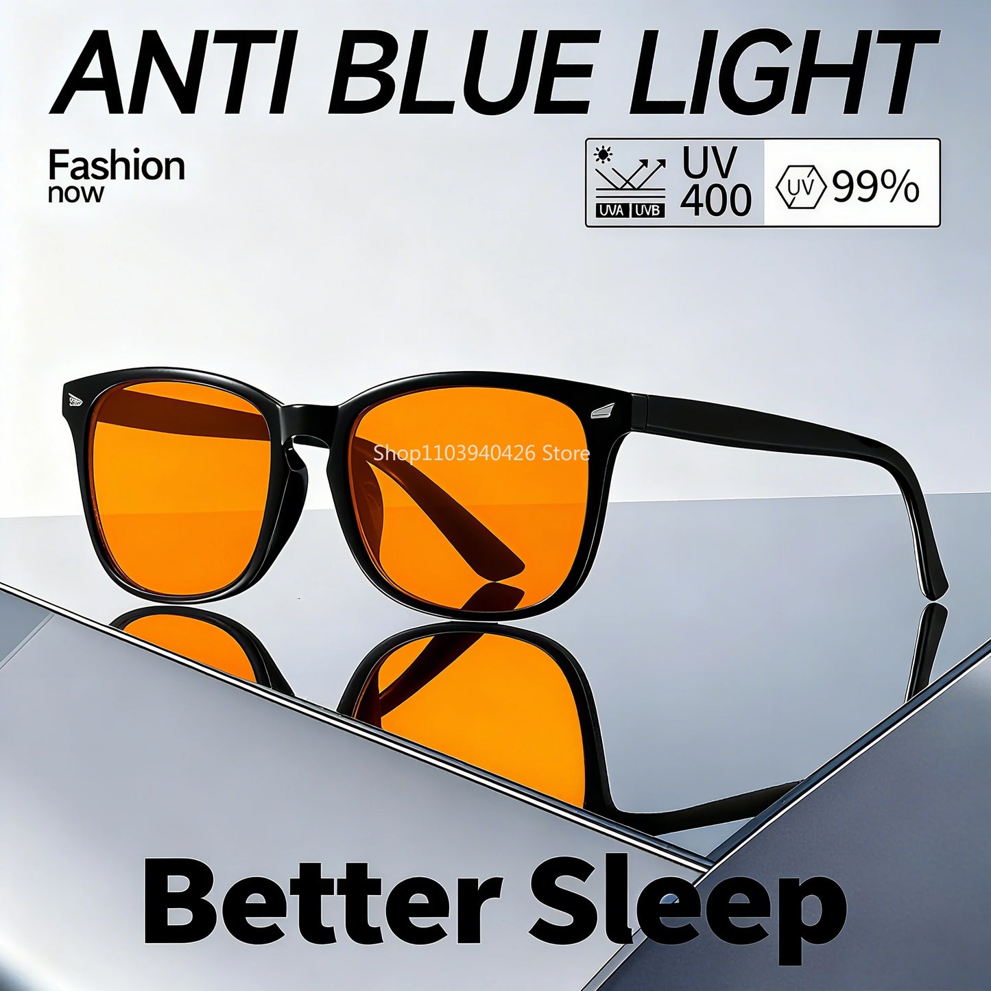 Personal Health Care Blue Light Blocking Glasses - Unisex - Better Sleep