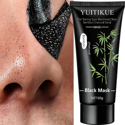 Personal Health Care Charcoal Black Mask  Bamboo 60 g - Tearing for Deep Clear Skin