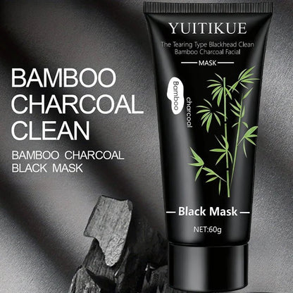 Personal Health Care Charcoal Black Mask  Bamboo 60 g - Tearing for Deep Clear Skin