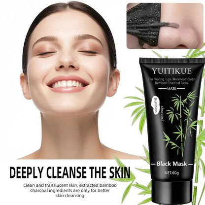 Personal Health Care Charcoal Black Mask  Bamboo 60 g - Tearing for Deep Clear Skin