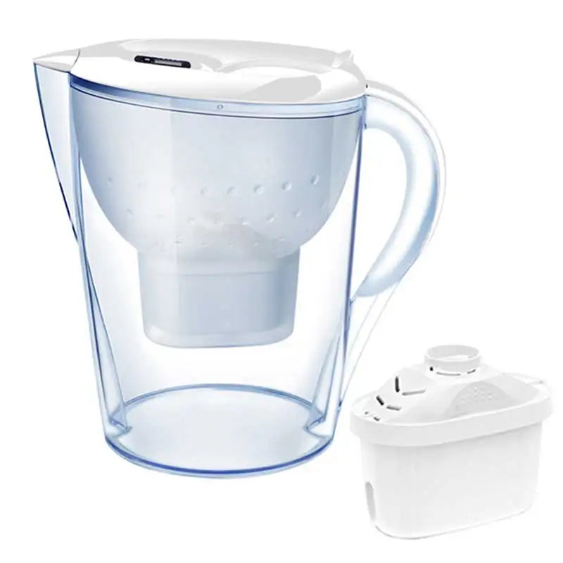 Personal Health Care Charcoal Filter Water Purifier with 3 Filter Device - Alkaline - Activated Carbon and Timer 3.5 L