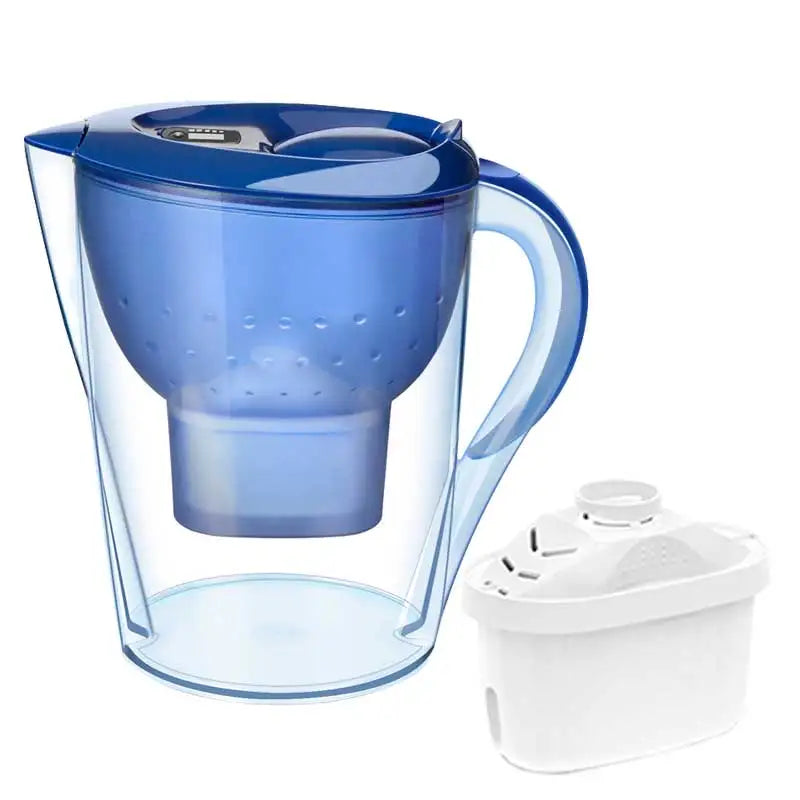 Personal Health Care Charcoal Filter Water Purifier with 3 Filter Device - Alkaline - Activated Carbon and Timer 3.5 L