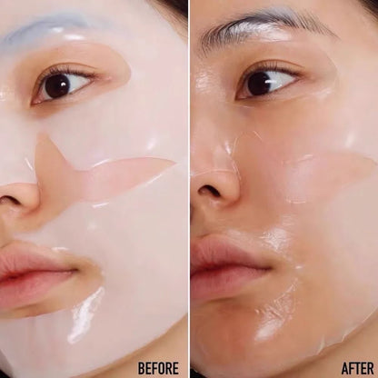 Personal Health Care Collagen Anti-Wrinkle Facial Mask Anti-Aging, Korean Skin Care (10 Pieces)
