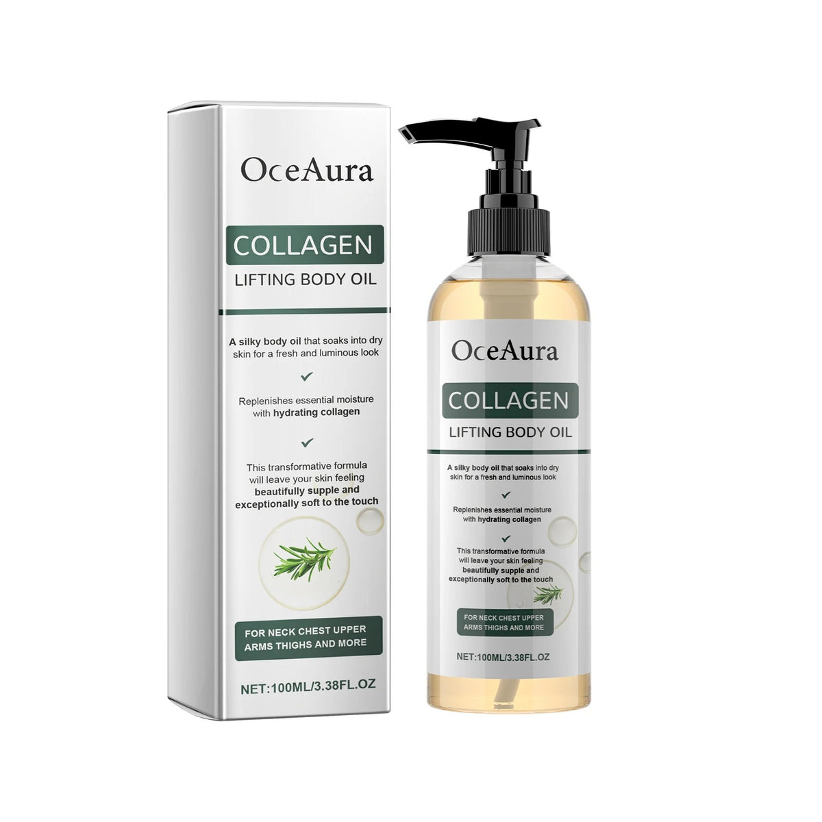 Personal Health Care Collagen Facial Essence Oil, Body Massage Oil, Nourishing Natural Body Oil, and Hair Care