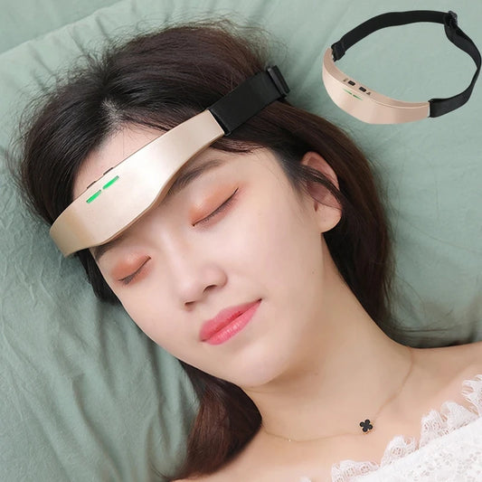Personal Health Care EMS Pink Colour Stimulator Headache-Insomnia Relief (USB) fit a deep sleeping woman in a bed
