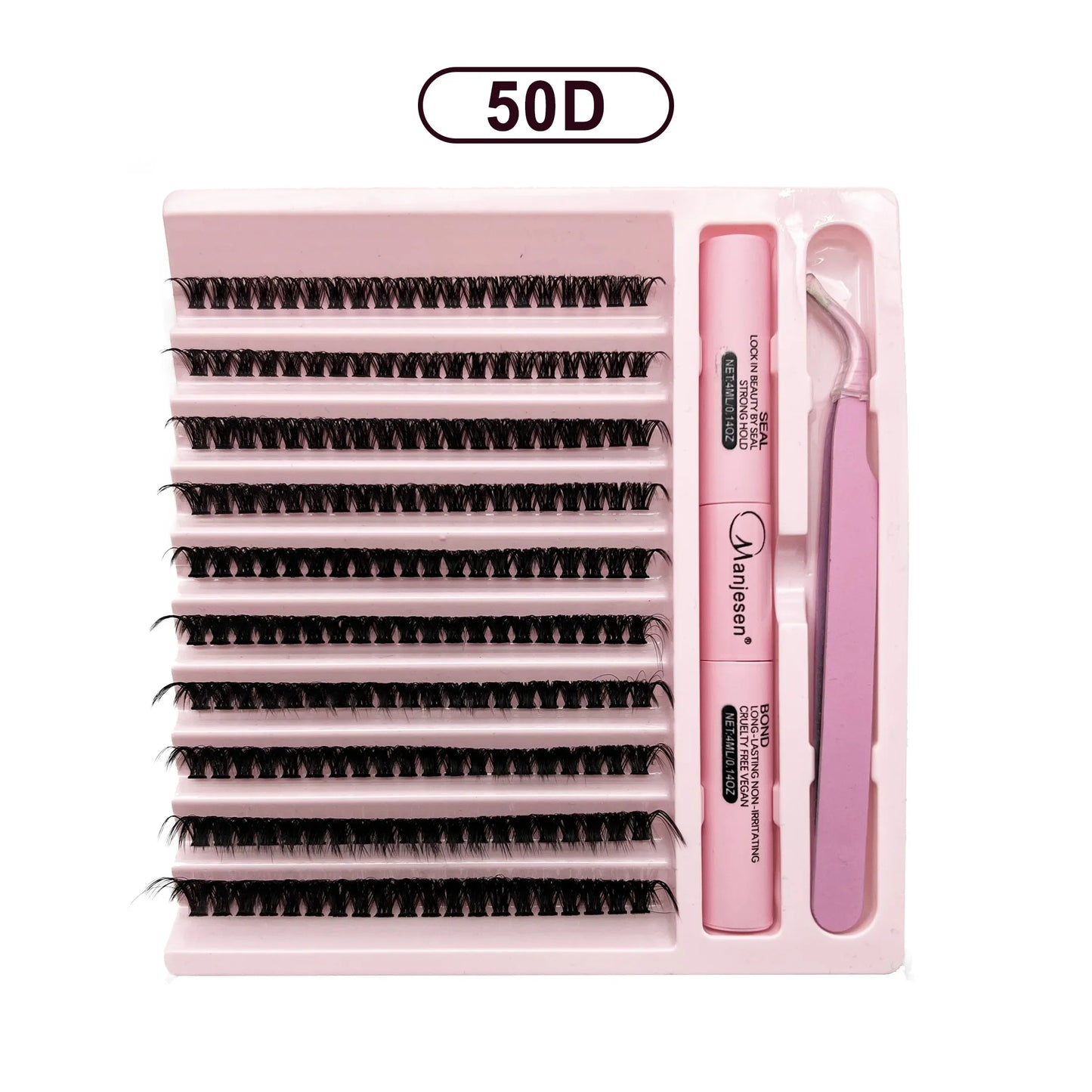 Personal Health Care Eyelash Extension Kit - Eyelash Clusters (200 Pieces)