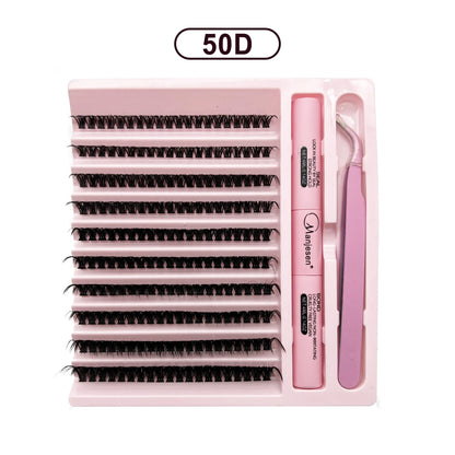 Personal Health Care Eyelash Extension Kit - Eyelash Clusters (200 Pieces)