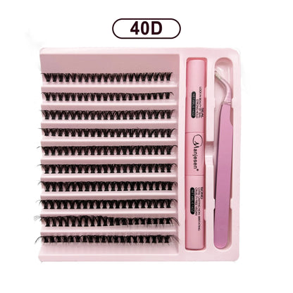 Personal Health Care Eyelash Personal Health Care Eyelash Extension Kit - Eyelash Clusters (200 Pieces)