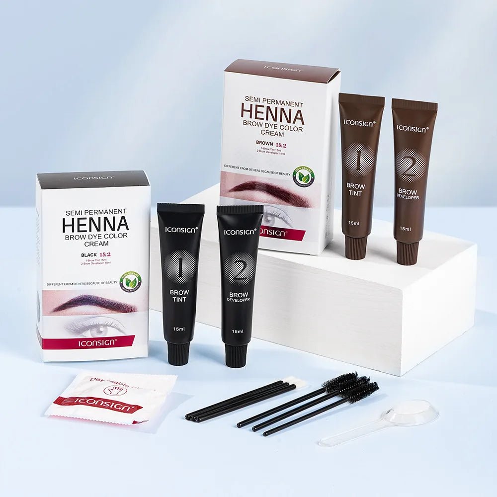 Personal Health Care Eyelash Eyebrow Tint Permanent Waterproof Kit