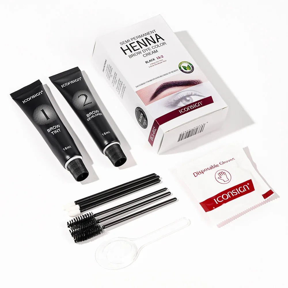 Personal Health Care Eyelash Eyebrow Tint Permanent Waterproof Kit