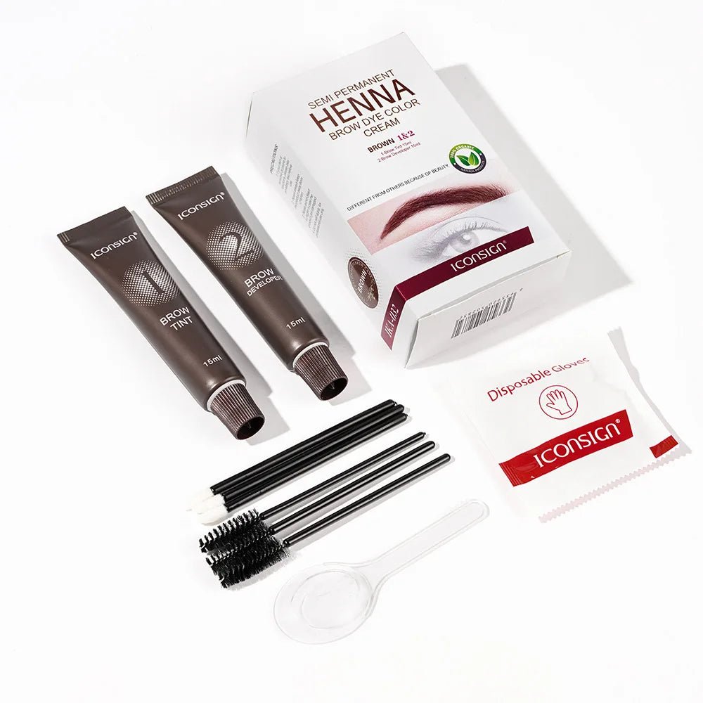 Personal Health Care Eyelash Eyebrow Tint Permanent Waterproof Kit