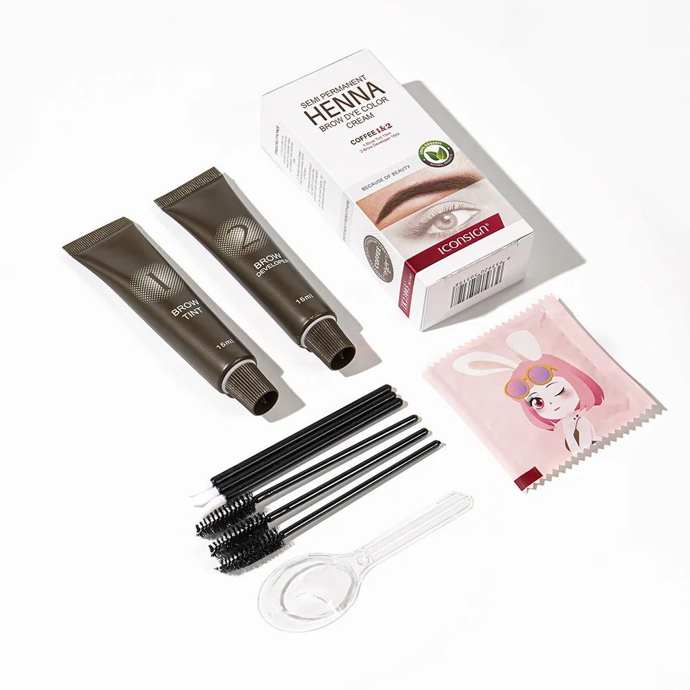 Personal Health Care Eyelash Eyebrow Tint Permanent Waterproof Kit