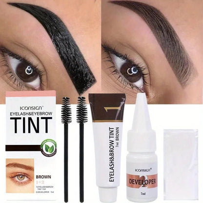 Personal Health Care Eyelash and Eyebrow Tinting Kit for Ladies