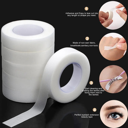 Personal Health Care Eyelash Tape Transparent Adhesive Micropore Fabric (10 Yards)