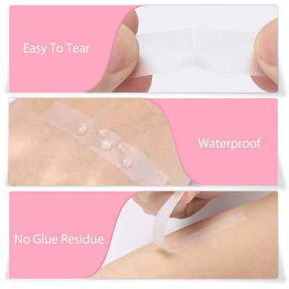 Personal Health Care Eyelash Tape Transparent Adhesive Micropore Fabric (10 Yards)
