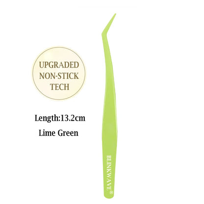 Personal Health Care Eyelashes Anti-Stick Applicator - Stainless Steel Tweezer