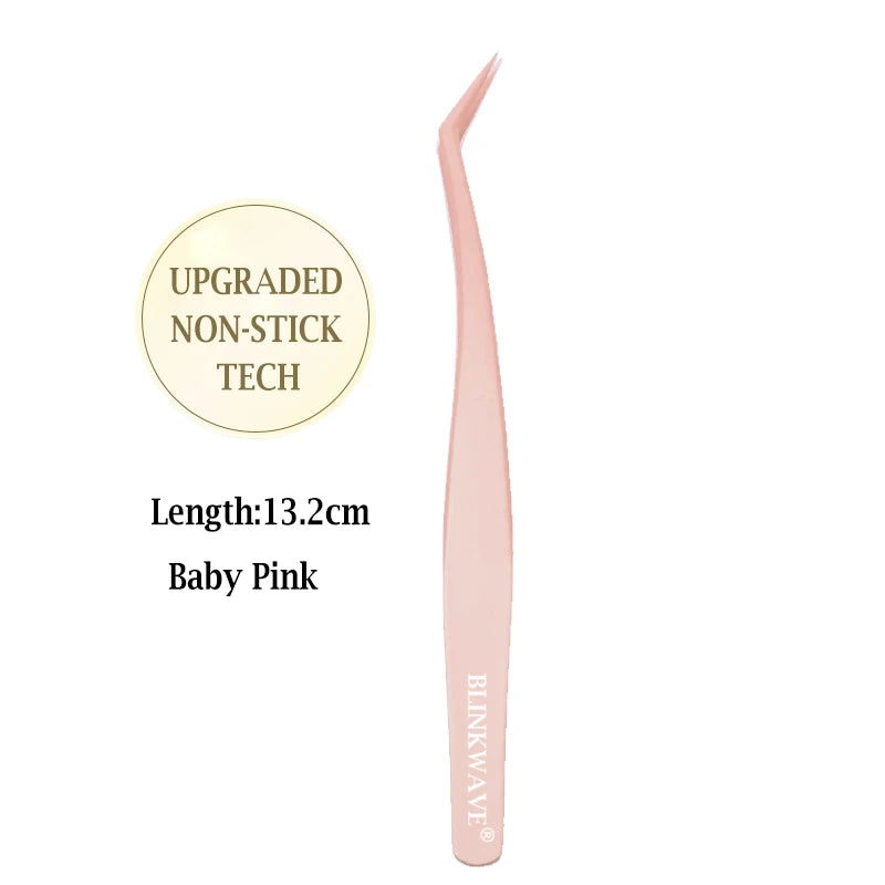 Personal Health Care Eyelashes Anti-Stick Applicator - Stainless Steel Tweezer