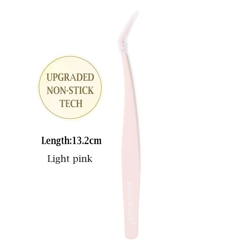 Personal Health Care Eyelashes Anti-Stick Applicator - Stainless Steel Tweezer