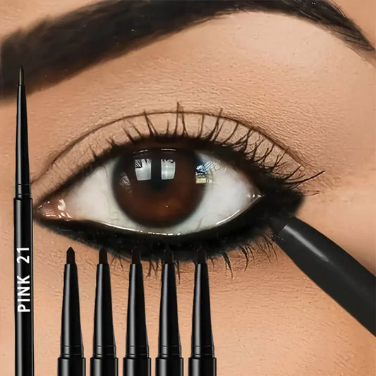 Personal Health Care Eyeliner Pencil  Waterproof Black Long-Lasting (5-Pack)