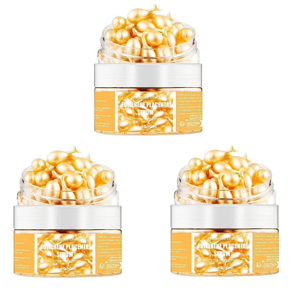 Personal Health Care - Face care - Collagen powder/fish oil capsules Serum (150 Capsules) - 3 Jars shown