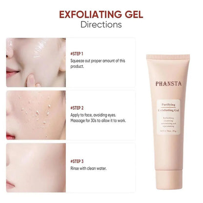 Personal Health Care Face Exfoliating Gel Deep Cleansing Pores, Oil Control Moisturizing