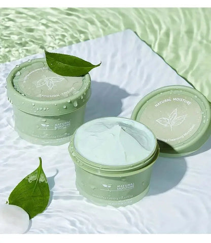 Personal Health Care Green Tea Ice Mud Mask Cleansing Moisturizing Oil Control (120 gr)