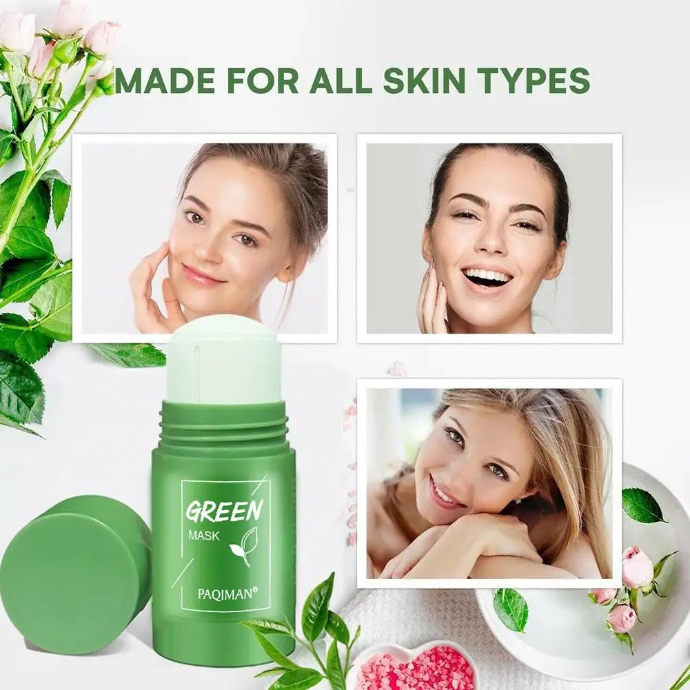 Personal Health Care Green Tea Face Mask - Cleansing, Deep Moisturizing, Shrink Pores - South Korean Skin Care