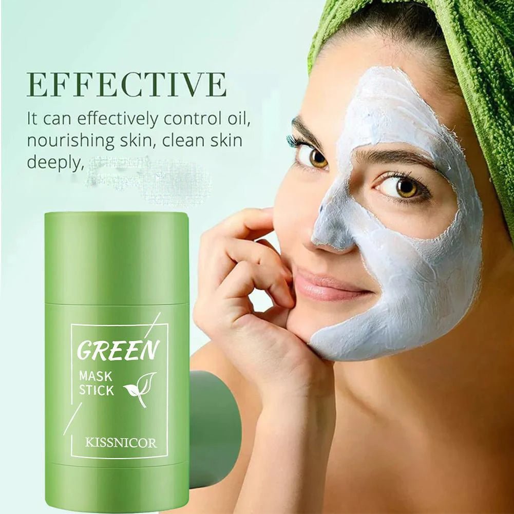 Personal Health Care Green Tea Face Mask - Cleansing, Deep Moisturizing, Shrink Pores - South Korean Skin Care