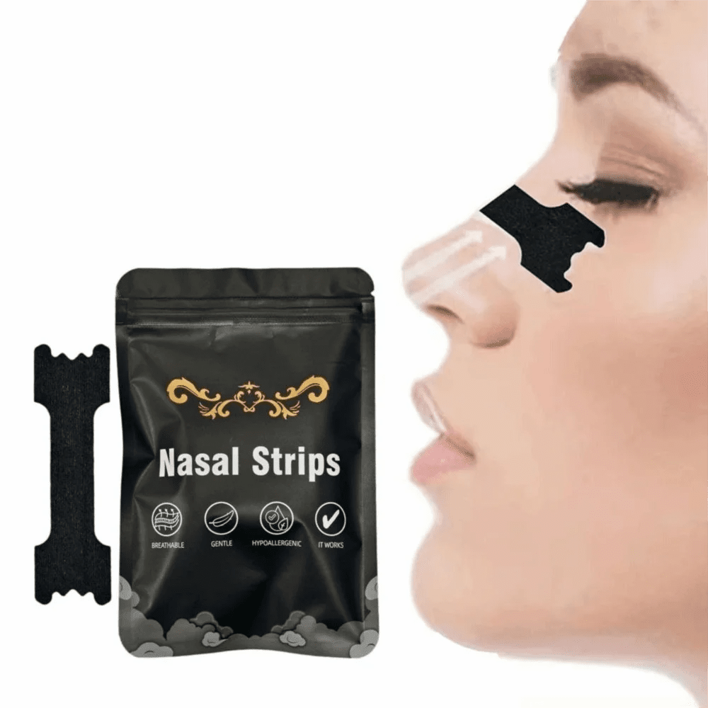 Personal Health Care Hypoallergenic Nose Strips Breathable for Nasal Congestion (30 Pieces)