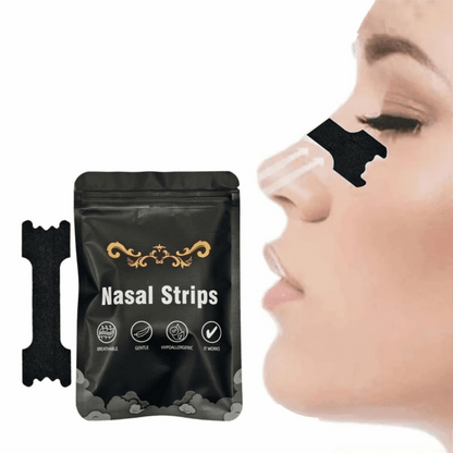 Personal Health Care Hypoallergenic Nose Strips Breathable for Nasal Congestion (30 Pieces)