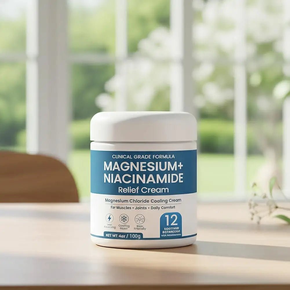 Personal Health Care Magnesium Niacinamide Relief Cream Topical for Joints, Legs, Feet